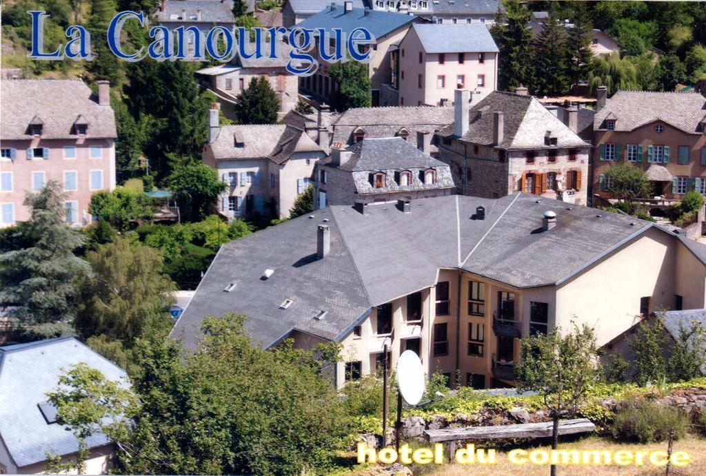 Logis Hotel Restaurant Du Commerce La Canourgue Eksteriør bilde